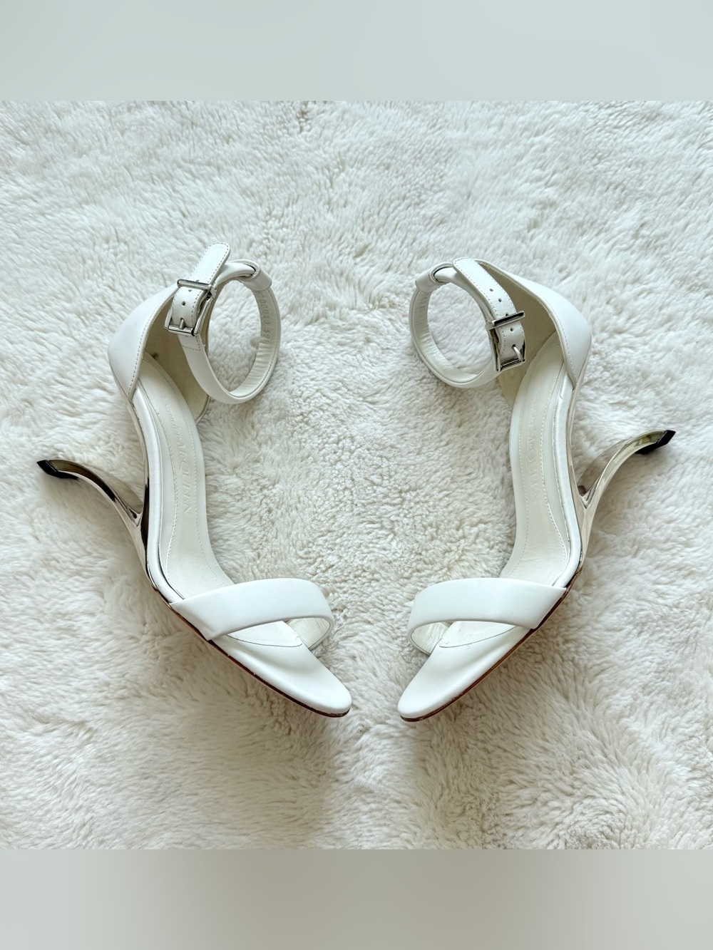 Alexander McQueen women sandals size 39.5 EU Authentic Retail 1190$